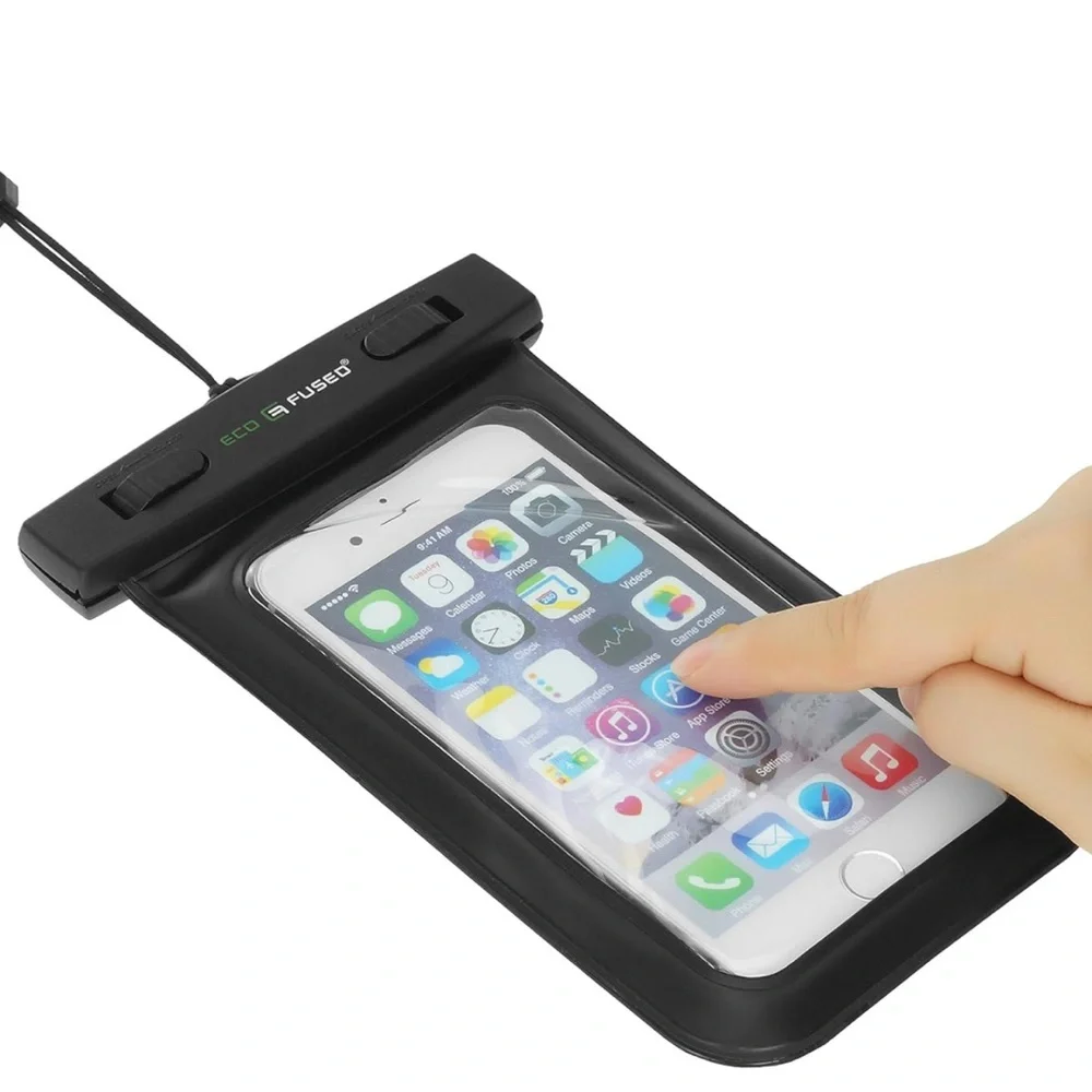 Waterproof Carrying Case - IPX8 Certified - Up to 4.7” Screen Size